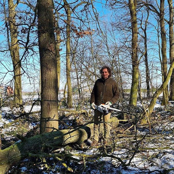 Winterarbeiten Im Winter geht es ins Wäldchen